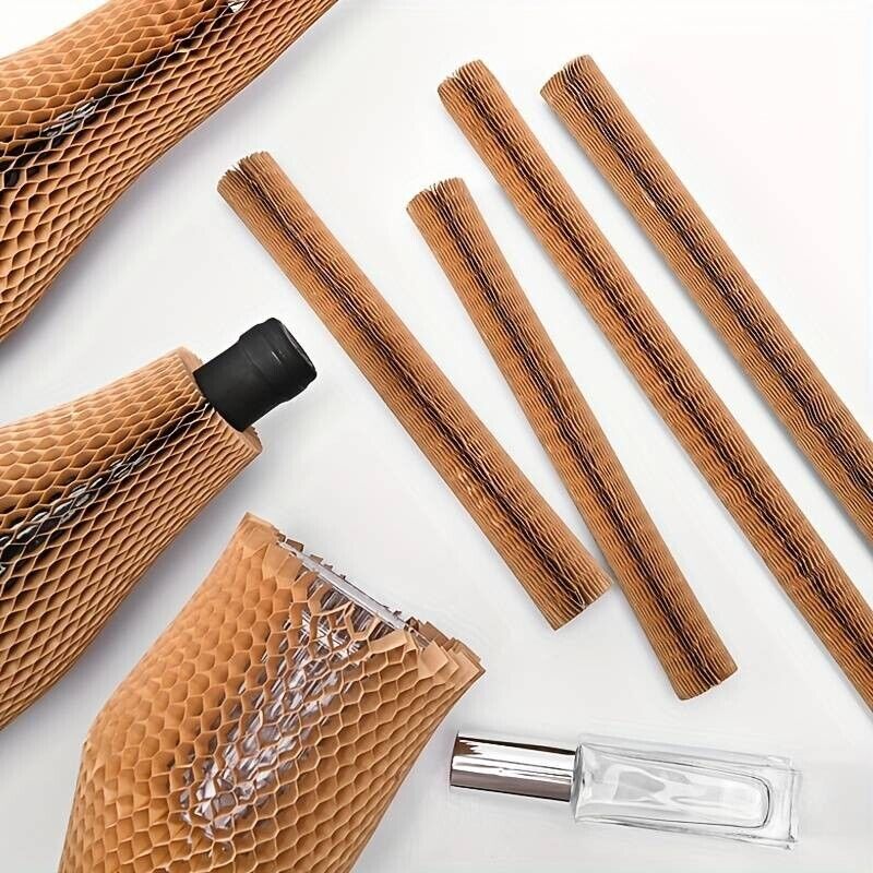 Honeycomb kraft Paper Expanding Glass Bottle Sleeve Wine bottle Moving Protect