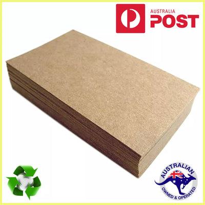 Brown Kraft Sheets 100 x A4 225GSM Natural- Premium Quality Australia Made