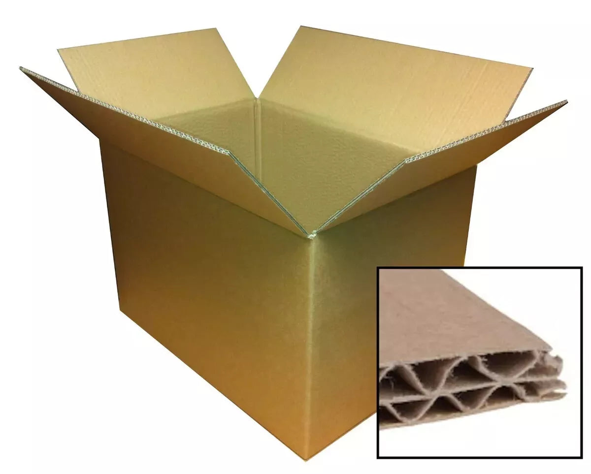 10 x Cardboard Packing Mailing Boxes 460x 340x170mm DOUBLE WALL- Same Day Post