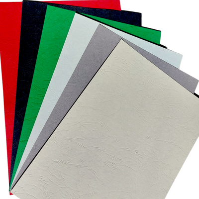 A4 Leathergrain Binding Covers Backing 270gsm 100 sheets Various Colours