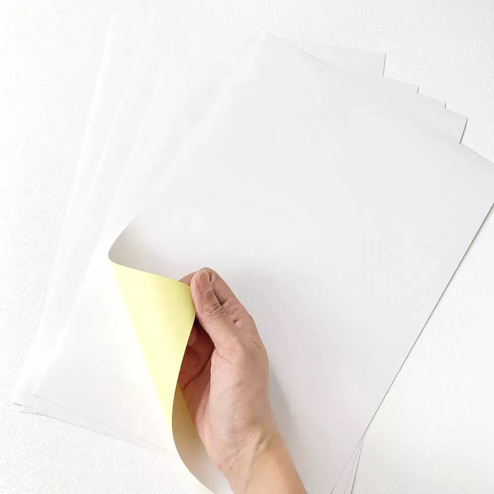 A4 Matte /White paper Self Adhesive Printer Sticker Paper Sheet Laser Inkjet