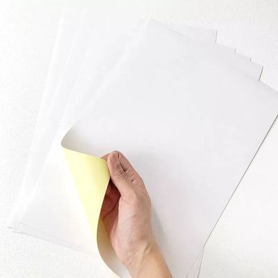 A4 Matte /White paper Self Adhesive Printer Sticker Paper Sheet Laser Inkjet