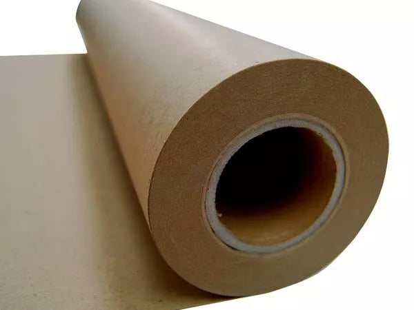 Brown Kraft Roll 1140mm x 60m 225gsm Premium Quality Thick Board- Same Day Post