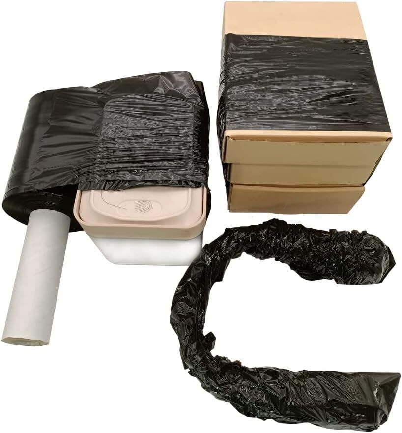 4-24 Black Bundling Film 100mm x 300M 25um Stretch Pallet Wrap-SAME DAY POSTAGE