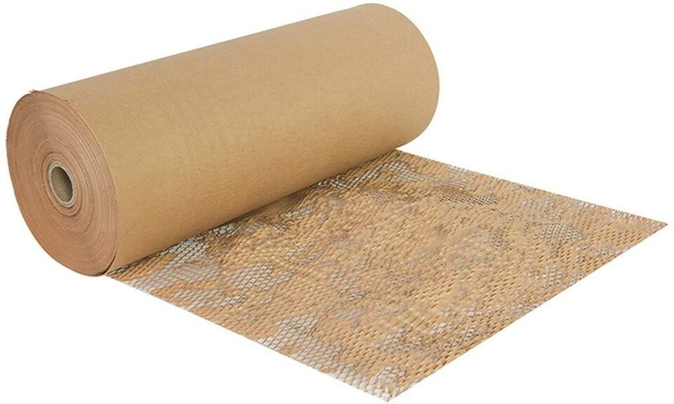 Honeycomb Kraft Paper Roll 50m 100m Brown Cushion Protective- Same Day Postage