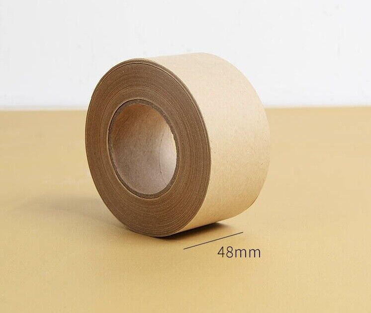 Kraft Water Activated Brown Paper Packing Tape 110um 48mm x 75m-Same Day Postage