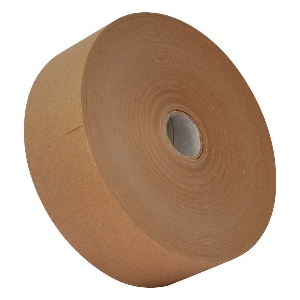 Kraft Water Activated Brown Paper Packing Tape 110um 48mm x 75m-Same Day Postage