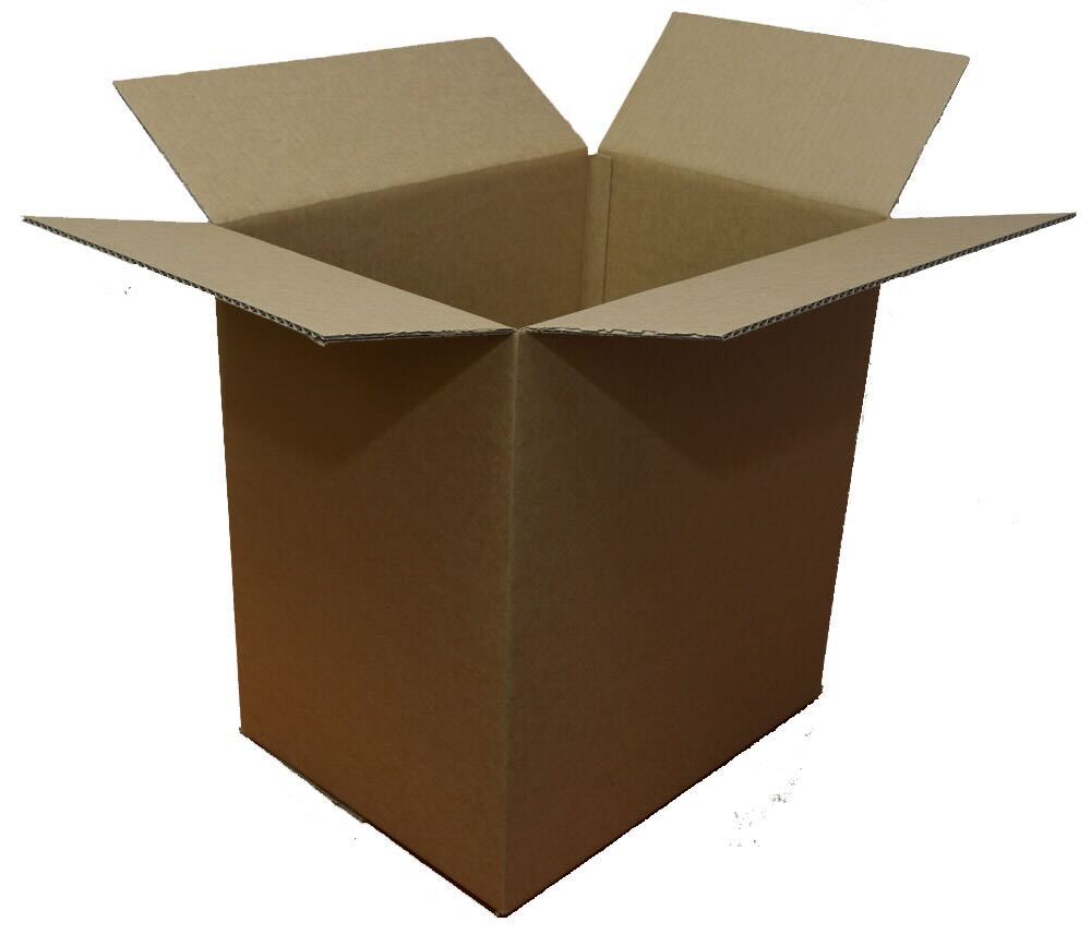 300 x 100L Tea Chest Cardboard Moving Packing Boxes 427 x 369 x 642mm Melbourne Delivery