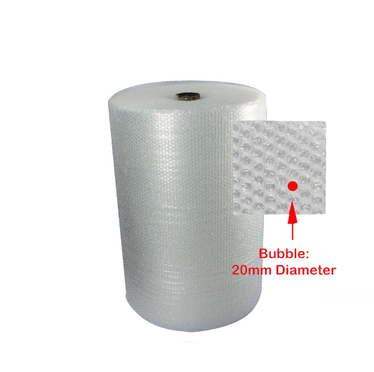 Bubble Wrap LARGE New 750mm X 100m 20mm Bubble Premium Quality- Australia Made - MELBOURNE PICK UP ONLY